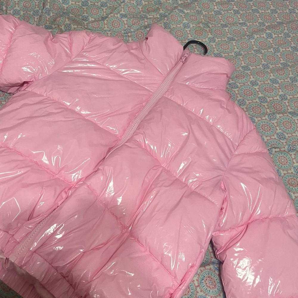 Pink Puffer Jacket Size Medium